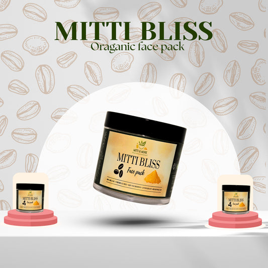 Mitty Bliss – Herbal Glow Revealing Face Pack | Natural Skincare