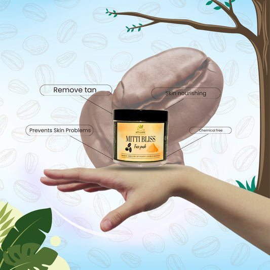 Mitty Bliss – Herbal Glow Revealing Face Pack | Natural Skincare