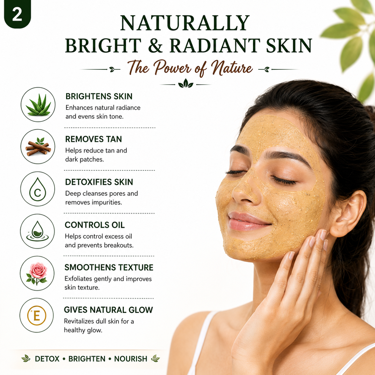 Mitti Bliss – Herbal Glow Revealing Face Pack | Natural Skincare