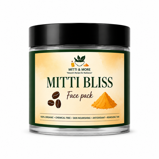 Mitti Bliss – Herbal Glow Revealing Face Pack | Natural Skincare