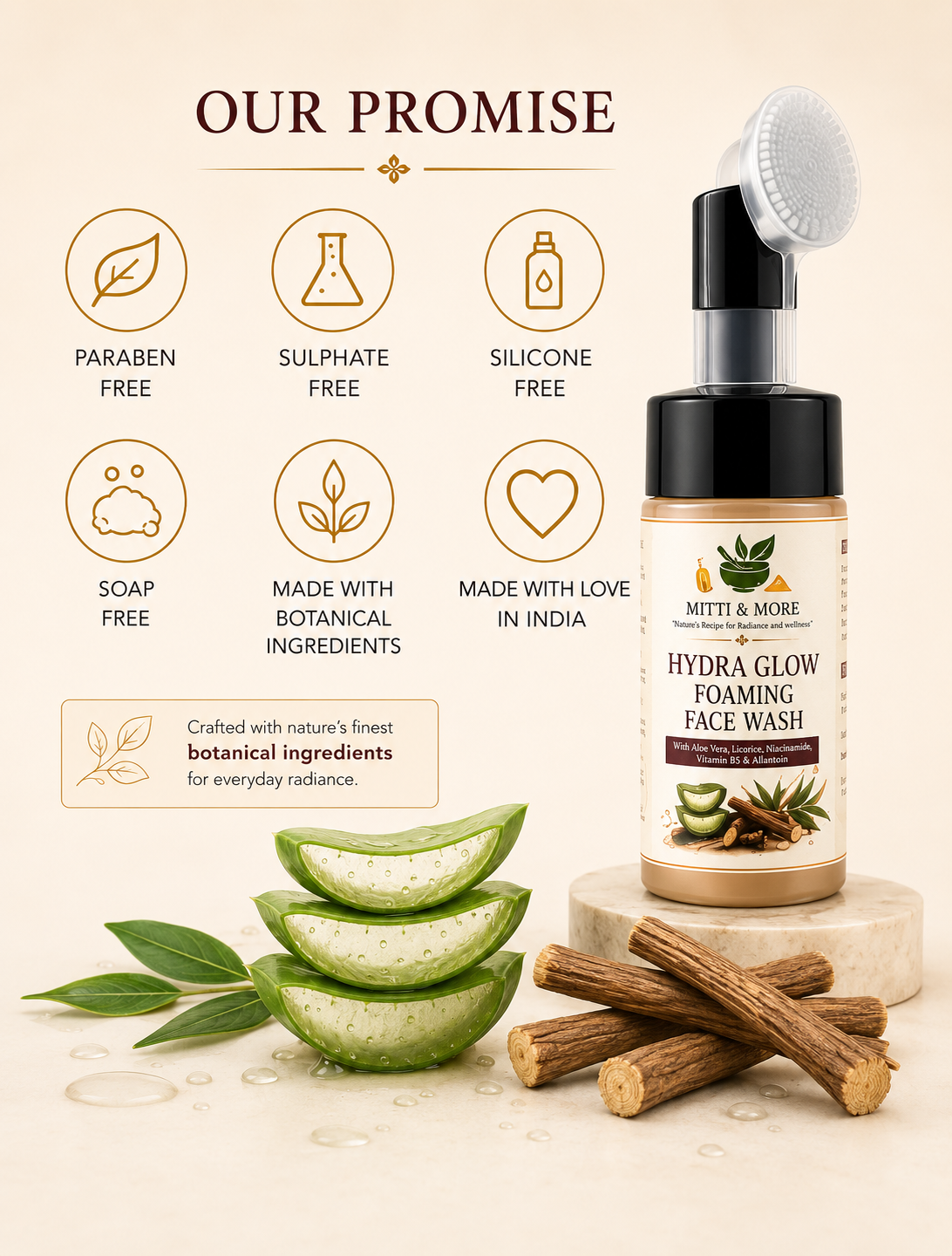 Hydra Glow Foaming Face Wash