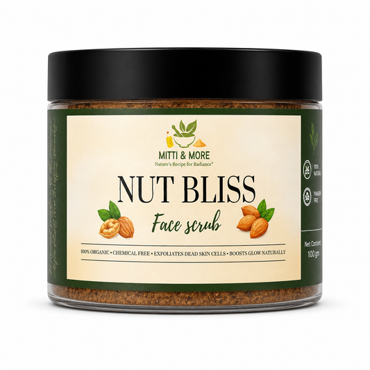 Nut Bliss – Gentle Exfoliating Scrub for Face & Body
